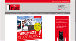 Desktop Screenshot of fensterstudio1.de